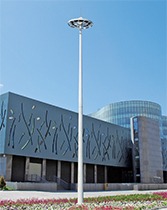 圓盤式自動升降高桿燈