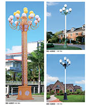 方柱內(nèi)透光景觀中華燈