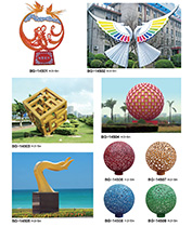 鳳凰來儀藝術造型景觀燈