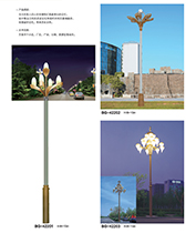 定制6米-12米玉蘭景觀道路燈