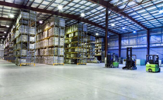 工業(yè)工廠車間照明效果圖