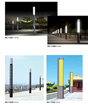 方柱鏤空內透光LED景觀燈