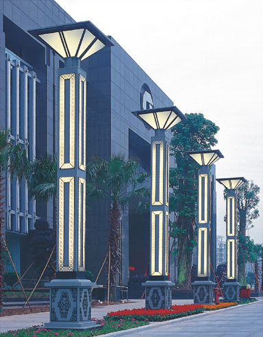 QDJGD-BG9201內透光市政廣場景觀燈柱