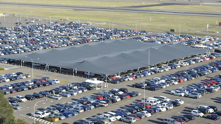 室外停車場照明高桿燈LED投光燈