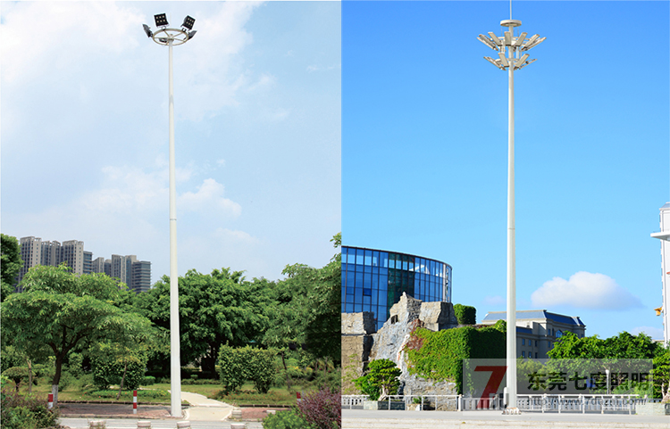東莞七度照明12米-30米廣場高桿燈樣式圖片